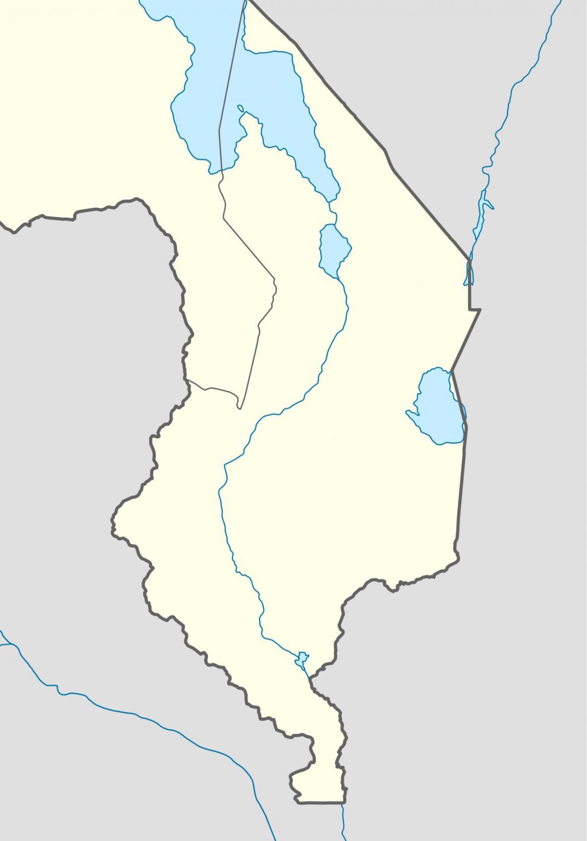 карта ракі Малаві 