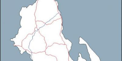 Карта Малаві карце план